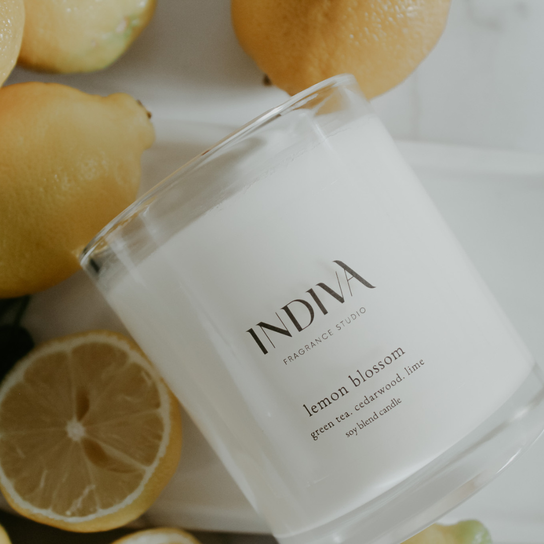 Lemon Blossom Core candle