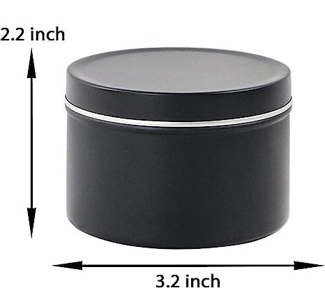 Oak Noir Candle Tin