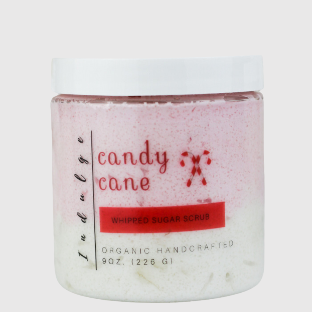 Candy Cane Foaming Body Scrub