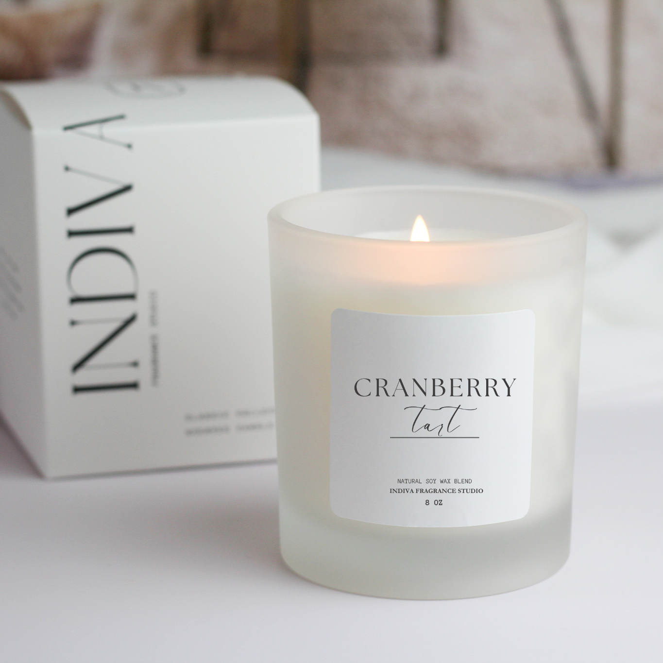 Cranberry Tart Classic Candle