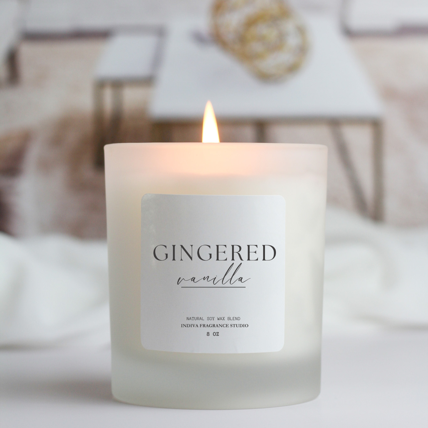 Gingered Vanilla Classic Candle