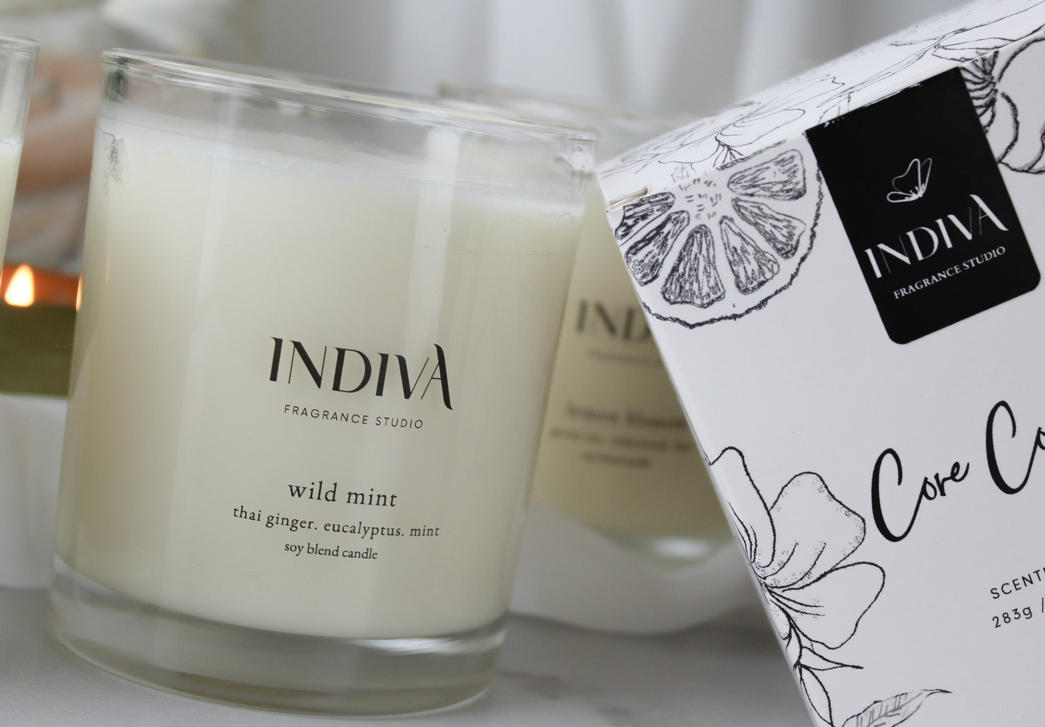 Wild Mint Core Candle