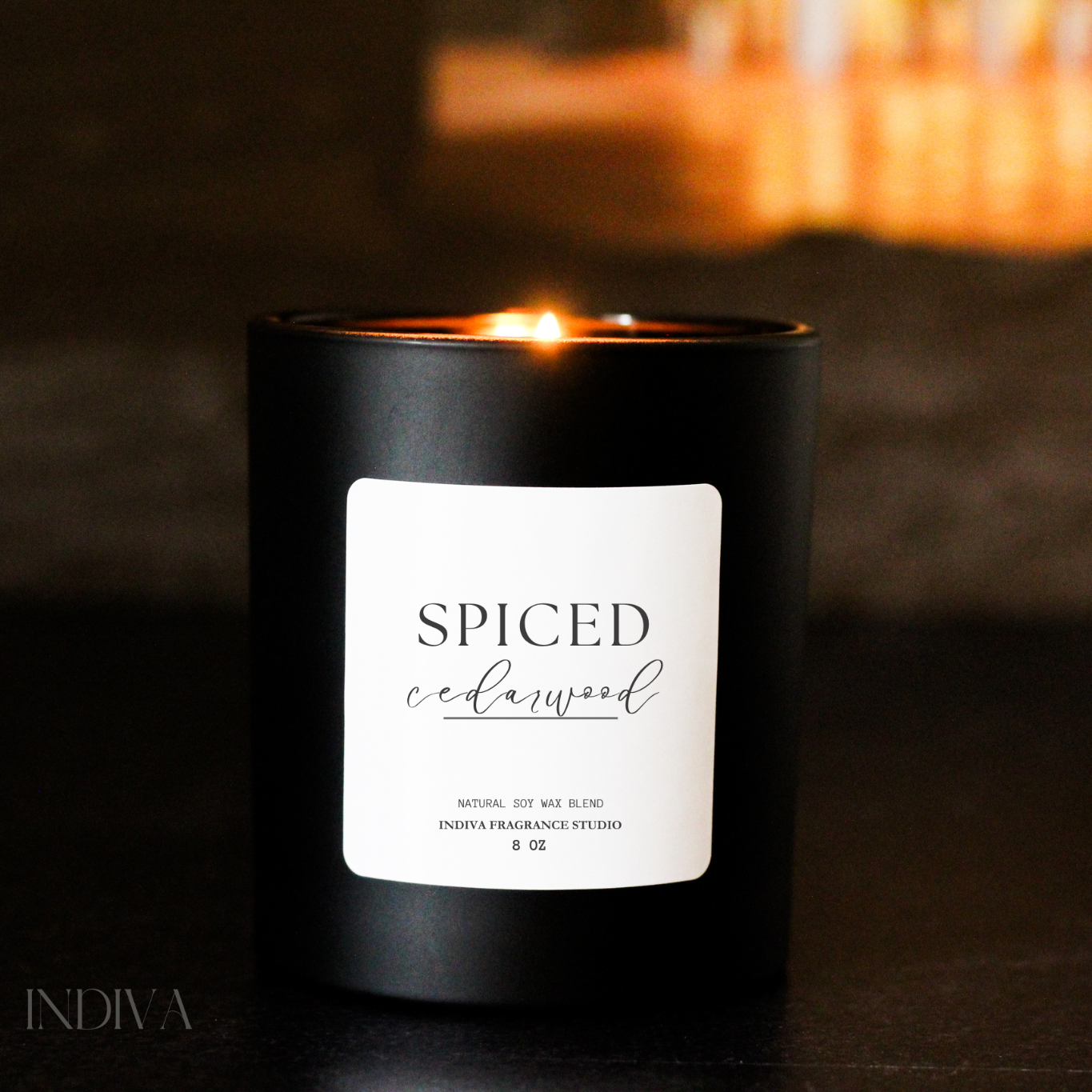 Spiced Cedarwood Classic Candle