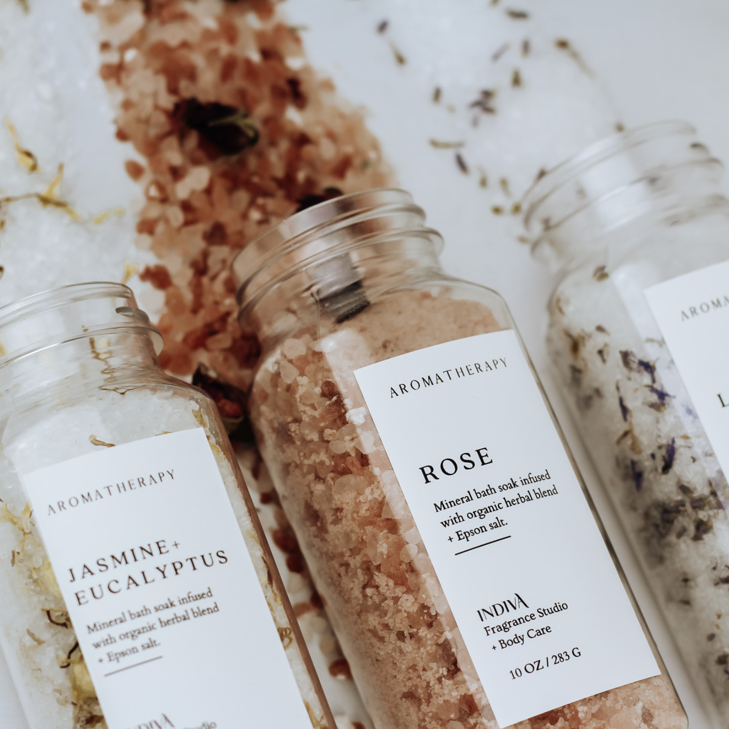 Jasmine Organic Bath Salt